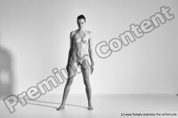 Nude Gymnastic poses Woman White Moving poses Athletic long brown Dynamic poses Pinup